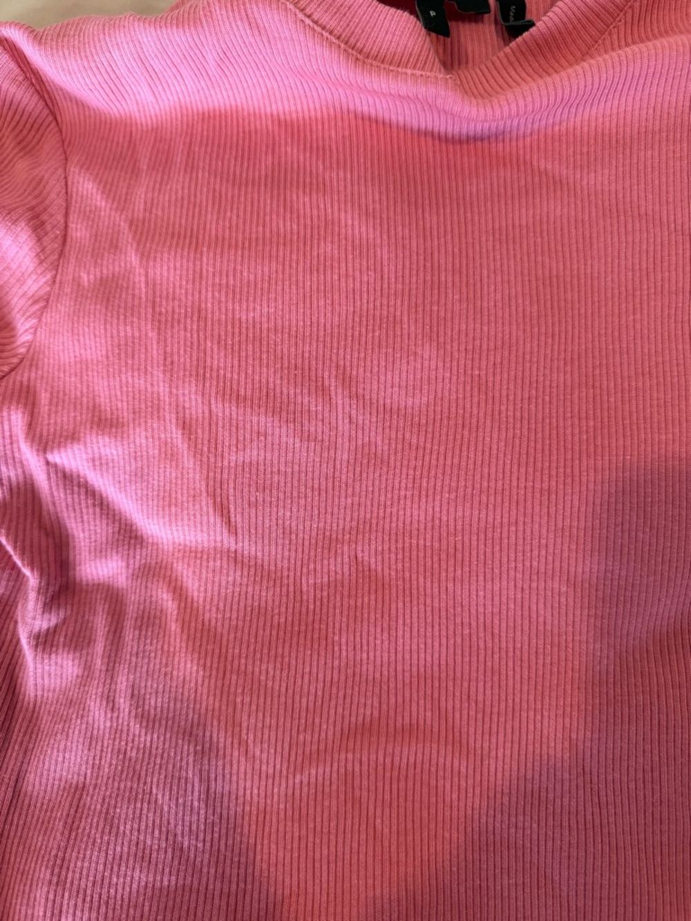 Theory Cotton Ribbed Top - Picture 3 of 4